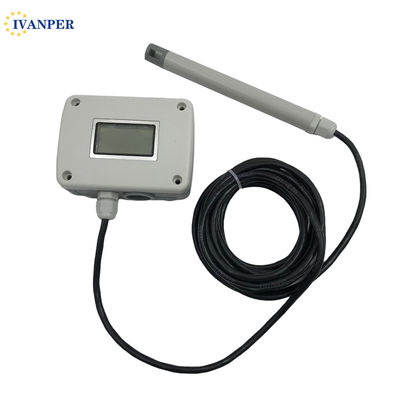 Flange Mounting Theory Pipeline Split Wind Speed Sensor with 4 20ma Output and 0 10v Input