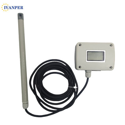 Flange Mounting Theory Pipeline Split Wind Speed Sensor with 4 20ma Output and 0 10v Input