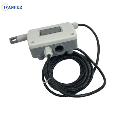 Flange Mounting Theory Pipeline Split Wind Speed Sensor with 4 20ma Output and 0 10v Input