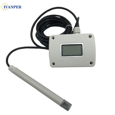 Flange Mounting Theory Pipeline Split Wind Speed Sensor with 4 20ma Output and 0 10v Input