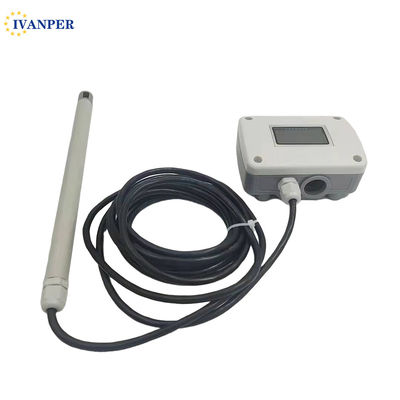 Flange Mounting Theory Pipeline Split Wind Speed Sensor with 4 20ma Output and 0 10v Input