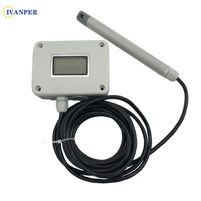 Flange Mounting Theory Pipeline Split Wind Speed Sensor with 4 20ma Output and 0 10v Input