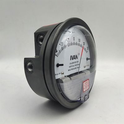 120mm Die Cast Aluminum Case Differential Pressure Gauge for Pharmaceutical Industry