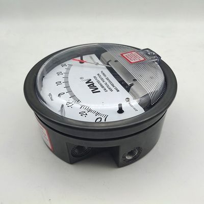 120mm Die Cast Aluminum Case Differential Pressure Gauge for Pharmaceutical Industry