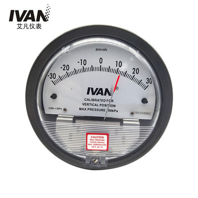 120mm Die Cast Aluminum Case Differential Pressure Gauge for Pharmaceutical Industry