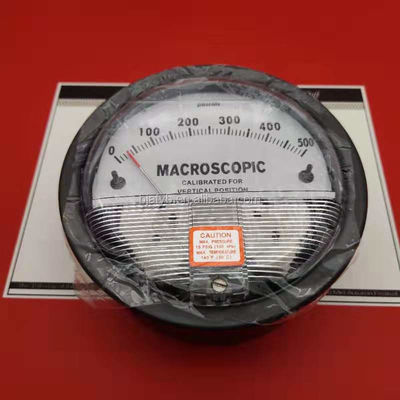 Industrial-Grade Differential Air Pressure Gauge Manometer for Heavy-Duty Tasks
