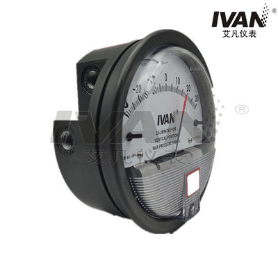 Customizable Differential Pressure Gauge for Industrial Negative Pressure Monitoring