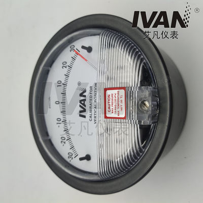 Customizable Differential Pressure Gauge for Industrial Negative Pressure Monitoring