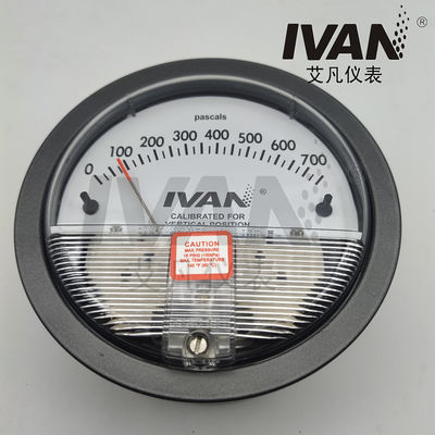 Plastic Micro Low Differential Pressure Gauge For Air Pressure Gauge Plastic Material
