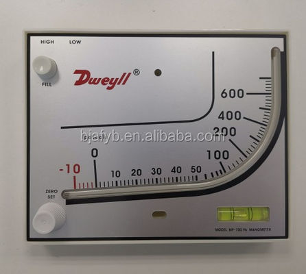 Plastic Inclined-Vertical Type Differential Pressure Manometer for OEM Red Oil Tester