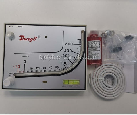 Plastic Inclined-Vertical Type Differential Pressure Manometer for OEM Red Oil Tester