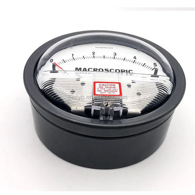 A2000 Series Differential Pressure Gauge with ±2% FS Accuracy and -7-60C Temperature Range