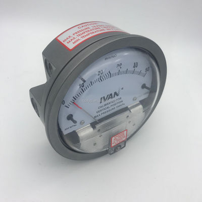A2000 Series Differential Pressure Gauge with ±2% FS Accuracy and -7-60C Temperature Range