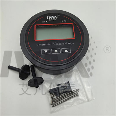 Medium Temp 0-60C Micro Differential Pressure Meter Featuring 1/8" ID Tubing Connection