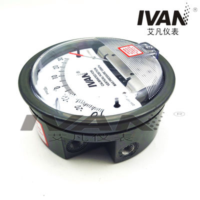 4" Dial Size Differential Pressure Meter for Measuring Pressure Differences up to 1.5kpa