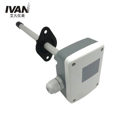 Versatile Duct Mount Air Velocity Sensor With 4-20Ma Output for Various Environments