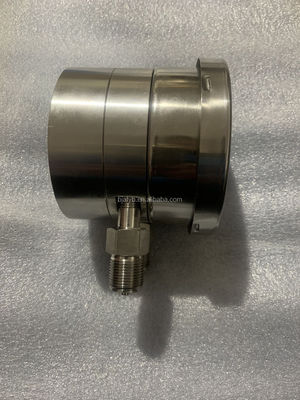 Double-strength Glass Window Stainless Steel Differential Pressure Gauge for Industrial