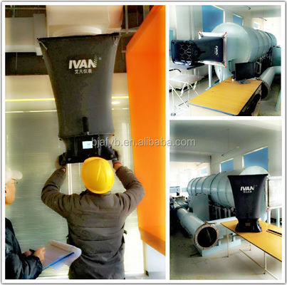 Highly Accurate Air Volume Meter Balometer Air Flow Capture Hood with Data Storage