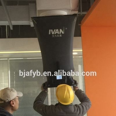 Highly Accurate Air Volume Meter Balometer Air Flow Capture Hood with Data Storage