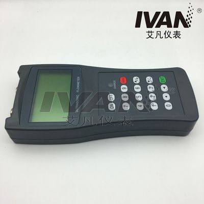 Hand Held Hydraulic Flow Meter Ultrasonic Flowmeter with 7-digit Totalizer and Charger