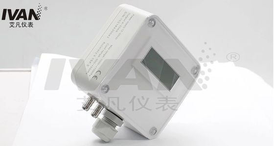 16-30V DC High Precision Differential Pressure Transmitters with Digital Display ±10000pa Pressure Range