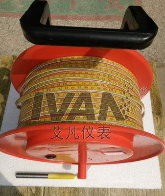 300m Deep Well Steel Tape Depth Sounder Water Level Meter for Industrial Applications