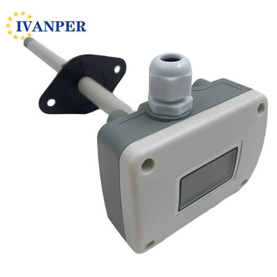 High Accuracy ±2% IVANPER Pipeline Wind Speed Transmitter for Duct