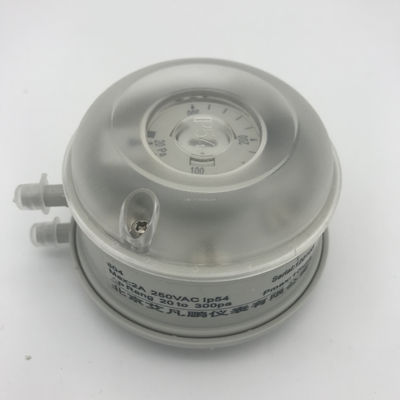 20-300pa Customizable Plastic Air Differential Pressure Switch for ODM Requirements