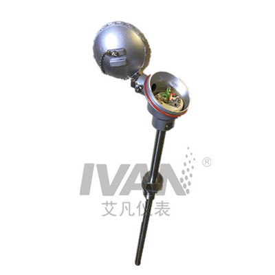 Customized Support OEM High Temperature Armored WZP Thermocouple with Single Thread