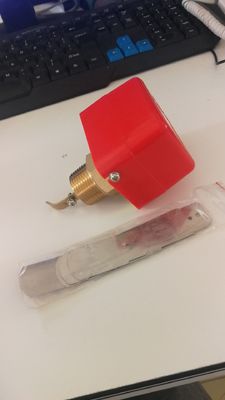100Ω Insulation Resistance Liquid Flow Switch for Paddle Water Pump Control Mechanism